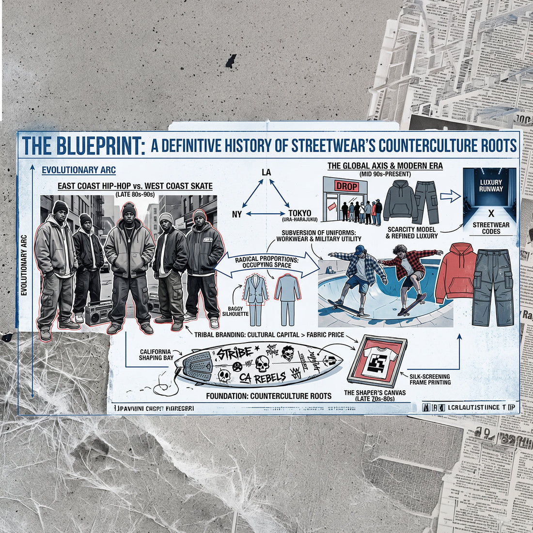 The Blueprint: A Definitive History of Streetwear’s Counterculture Roots