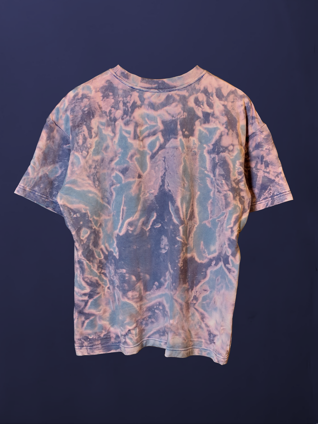 Blue Acid Wash Tee
